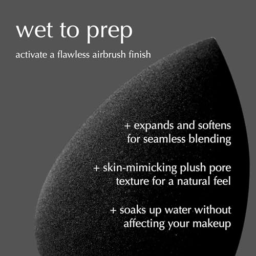 rephr® Makeup Sponge, Makeup Blender for Beauty Products including Liquid Foundation and Concealer, Professional Flawless Streak-Free Finish, Cruelty Free, Vegan, Latex Free, 2 count