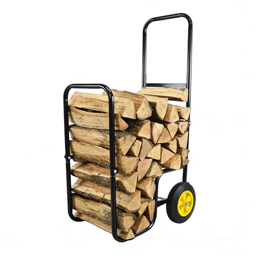 Carretilla convertible 2 en 1 con capacidad 330 lb y ruedas giratorias miniatura 7