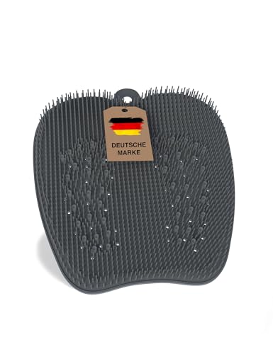 VMbathrooms Fußzauber Das Original | Rutschfeste Fußbürste für Massage & Fußreinigung | Silikon Fußwaschmatte für die Dusche | Fußschrubber mit Peeling Effekt 1