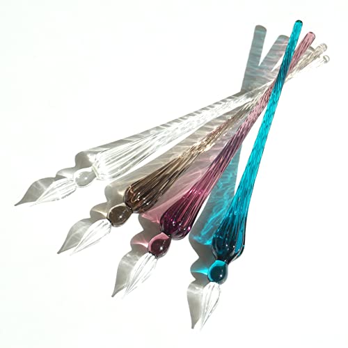 Herbin Jacques Ref 214/77 - Round Glass Dip Pen - Clear #TOP2