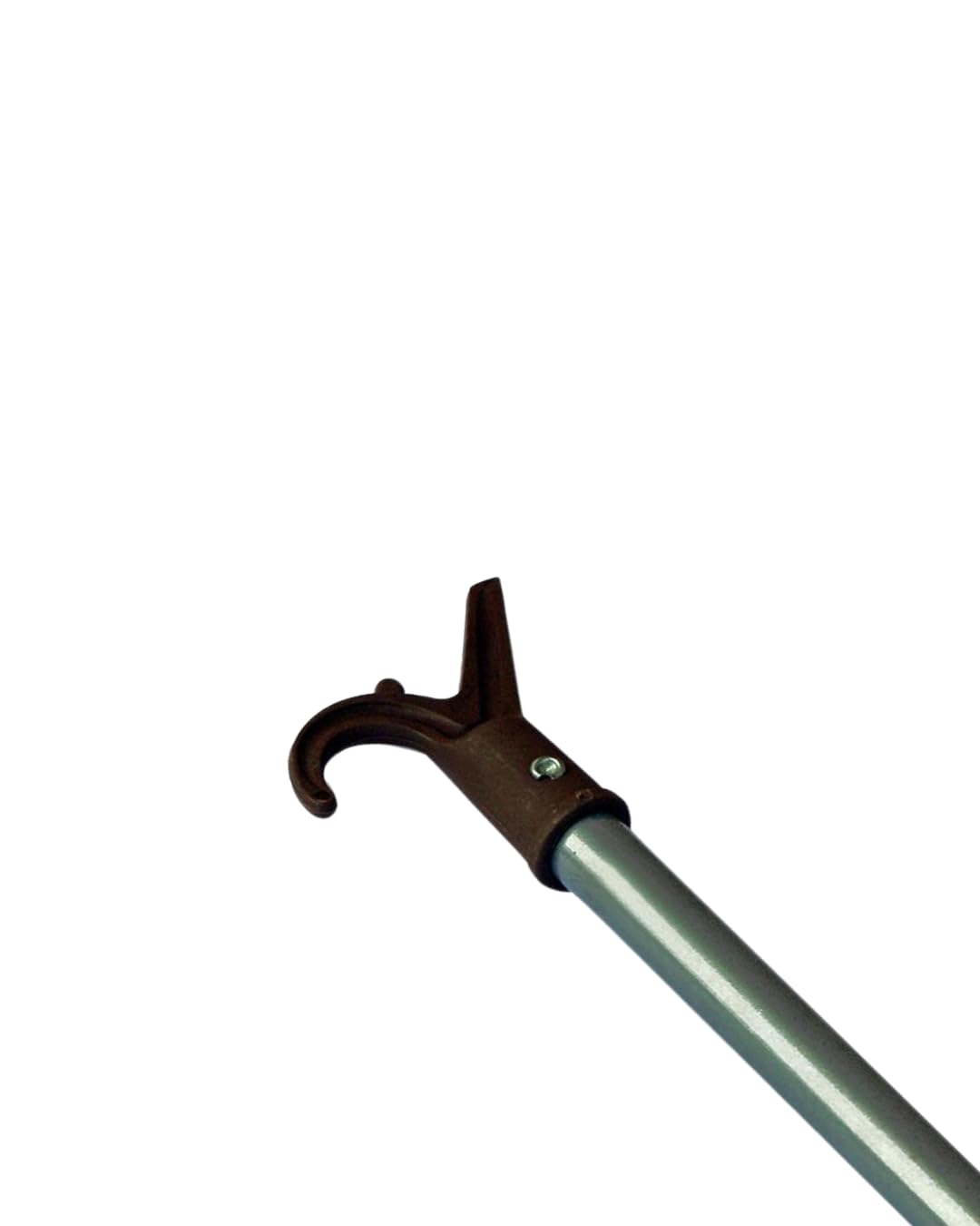 Bastone appendiabiti telescopico - grigio - Bastone Prendiabiti estensibile da 75 a 130 cm
