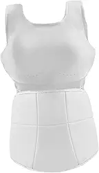 Protetor Abdominal E Peitoral de Karatê para Mulheres, Equipamento de Proteção, Acessórios, Proteção Respirável para Boxe em Torneios de Clubes E Acam