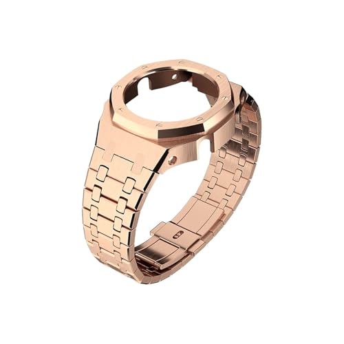 XeXP[XlWx[+xgLbgɓKCasio GA-2100 GMA-S2100 GA-2110 GA-B2100(Rose Gold,For GAB2100)