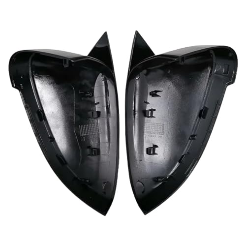 FEMNAPKN Car wing mirror covers 2pcs Black Side Wing Mirror Caps For Audi A4 A5 B9 2017-2022 S4 S5 RS5 allroad Quattro replace Covers ABT style - Image 2