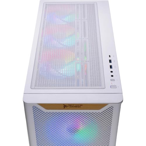 Image of Skytech Gaming PC Chronos 3, Ryzen 7, RTX 5060 Ti 8GB, 16GB RAM, 1TB SSD | Windows 11, AMD 5700, NVIDIA 5060 Ti 8G, NVMe SSD, DDR4 3200, 650W GOLD PSU, Wi-Fi 5, Desktop