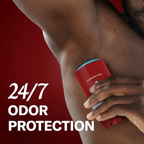 Image of Old Spice Aluminum Free Deodorant for Men, 24 /7 Odor Protection, 24 /7 Signature Scent & Lasting Freshness, Goes on Clean, Stratus with Pineapple, Fresh Air, & Vanilla Scent, 3.0 oz (Pack of 12)