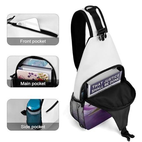 Bolso Cruzado Casual Deportivo de Hombro para Viaje miniatura 4