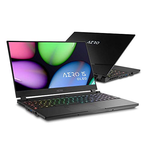 Gigabyte Aero 15 Oled Sa-7Us5130Sh 15" Thin Bezel Samsung Uhd Amoled, I7-9750H, Nvidia Geforce Gtx 1660 Ti, Samsung 16Gb Ram, M.2 Pcie 512Gb Intel 760P Ssd, W10 Home, Rgb Kb, Ultra Slim (Renewed) #TOP6