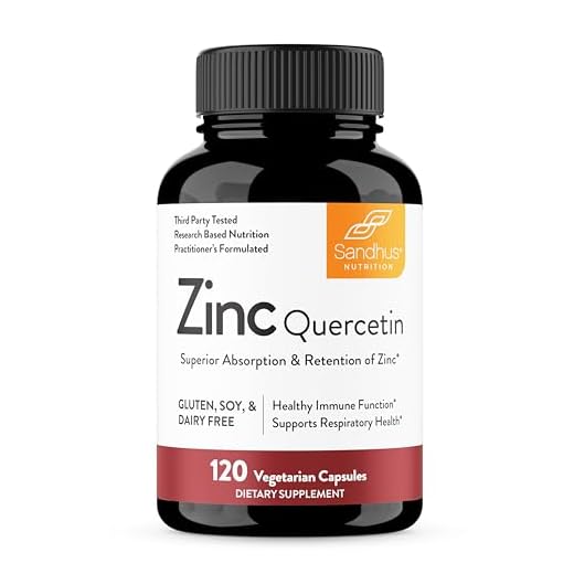Sandhu's Zinc Quercetin Capsules for Immunity