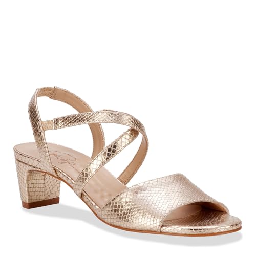 Ros Hommerson Women's Liza Comfortable Open-Toe Strappy Heel