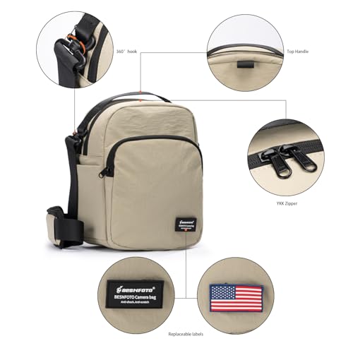 Bolso pequeño para cámara Besnfoto impermeable miniatura 4