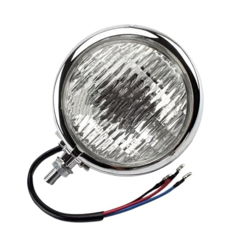 Phare H4 moto universel 12V pour remplacer un éclairage faible de bobber ou chopper