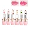 Temperature-Color-Changing-Lip-Balm-6Pcs-Set-Crystal-Flower-Moisturizin-Lipstick-Long-Lasting-Hydrating-Waterproof-Smooth-Lipgloss Matte Liquid Lipstick Set (Changing Color)
