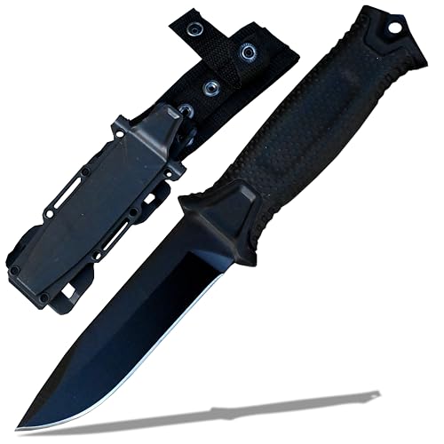 Fixed Blade outdoor knife-Filed knives with sheath-camp tools-Come with Kydex sheath-Best for indoor or outdoor use