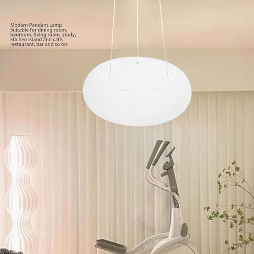 Lustre LED hauteur réglable et intensité variable avec télécommande - 4