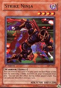 Yu-Gi-Oh! - Strike Ninja (IOC-007) - Invasion of Chaos - 1st Edition - Ultra Rare