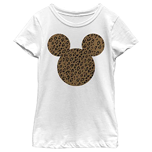Image of Disney Girls Disney Characters Cheetah Mouse Girl's Heather Crew Tee