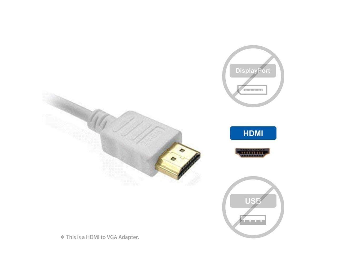 HDMI to VGA Adapter - 1080p Audio Converter -5