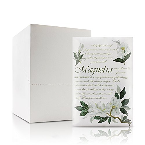 Scented Sachet for Drawers and Closets – Sachet Bags, Lot of 12 (Magnolia)