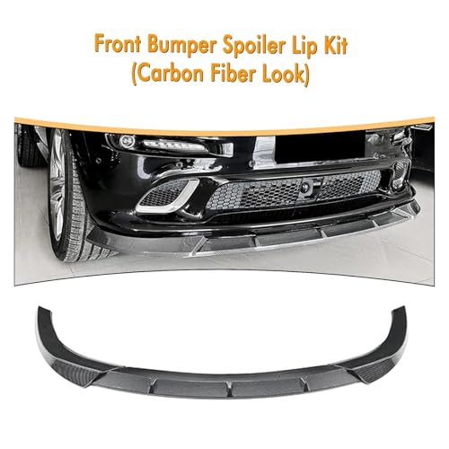 Kit bas de caisse Grand Cherokee SRT8 protection avant carbone - 3