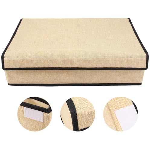 Organisateur de sous-vêtements Yarnow robuste en tissu beige de qualité supérieure - 7