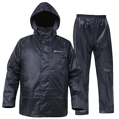 Image of Rain Suits for Men Women Waterproof Work Lightweight Rainwear Rain Coat Rain Gear
