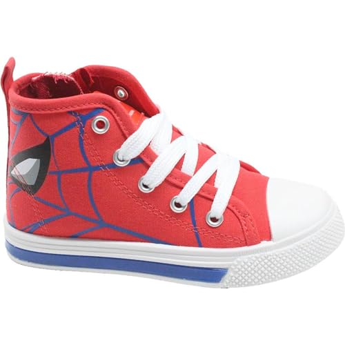 CERDÁ LIFE'S LITTLE MOMENTS Zapatillas Spiderman Con Luces 2-8 Años Antideslizante Basket, Rouge, 32 EU