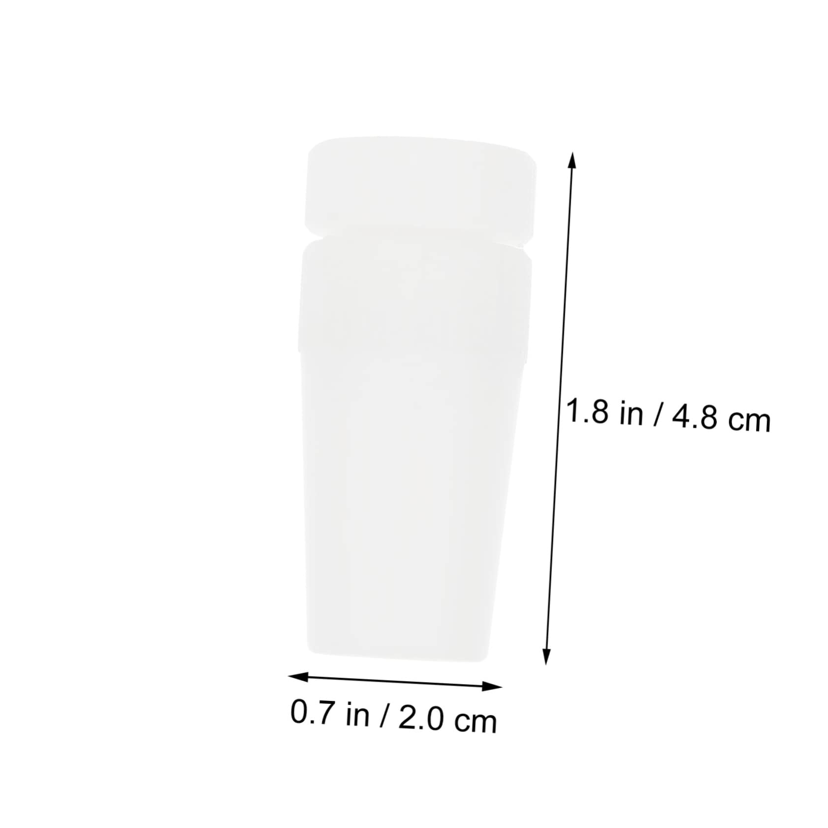 MUCKLILY PTFE Standard Stopper Magnetic Stirring Laboratory Stirring Tool PTFE Stirrer