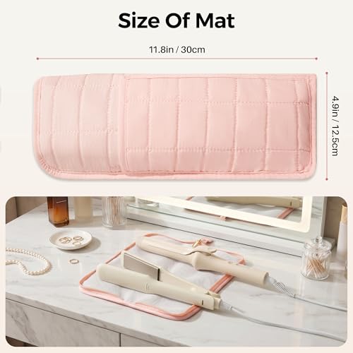 Organizador para Herramientas de Cabello Rosado Resistente al Agua miniatura 6