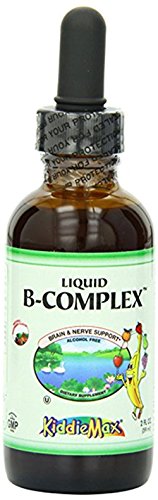 Maxi Health Liquid Vitamin B-Complex - Raspberry Flavor - 2 Fluid Ounce Bottle