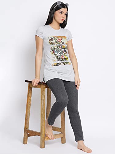 Image of Lyra Women's Cotton Regular Fit T-Shirt