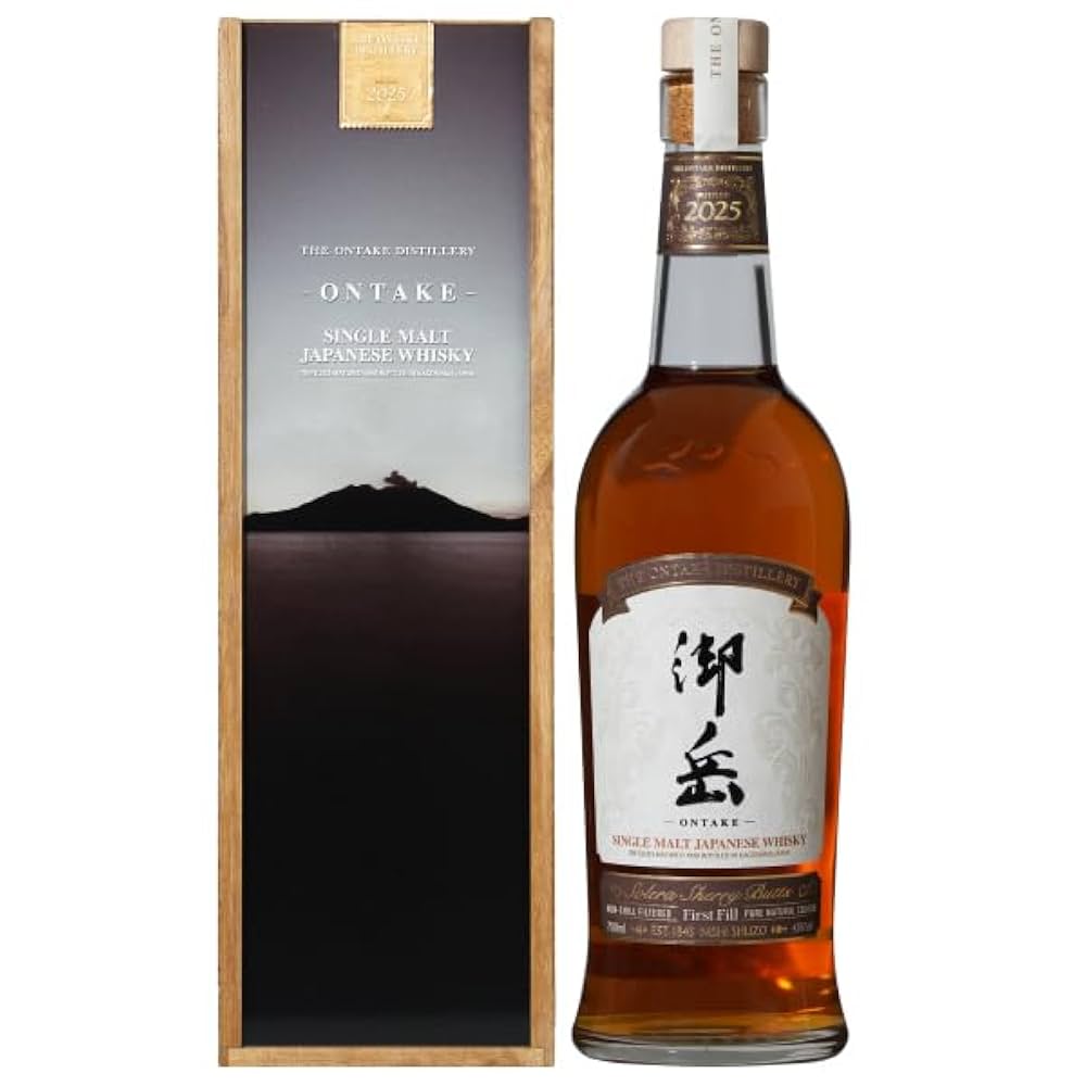 御岳2025(ONTake 2025)シングルモルトジャパニーズウイスキー Amazon.co.jp: 西酒造 御岳 おんたけ 2025 シングルモルト