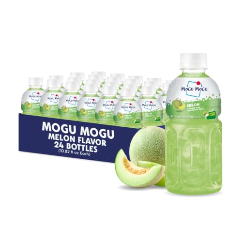 Mogu Mogu Melon Flavoured Drink with NATA de Coco - 24 x 320ml