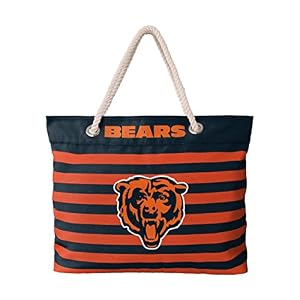 FOCO Chicago Bears NFL Nautical Stripe Tragetasche