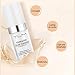 5PCS TLM Colour Changing Foundation Makeup Set Matte Liquid Full Coverage Oil Control Breathable Invisible Cover Concealer Foundation with Face Primer, Foundation Brush, Makeup Sponge
