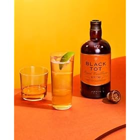 Buy Black Tot Finest Caribbean Blended Rum 70cl – Enjoy Ripe Pineapple, Vanilla Fudge & Toasted Cinnamon Flavors – Black Tot