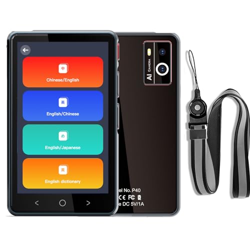 Language Translator Device No WiFi Needed, 2024 Two-Way AI Voice Translator for All Languages and Accents, 139+ Language Online Translation, 4