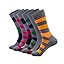 6-pack Stripe Gray Assortment