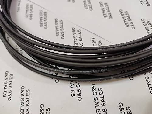 Image of G&S Polyolefin 2mm Black Heat Shrink-Tube Sleeve (5 Meters)