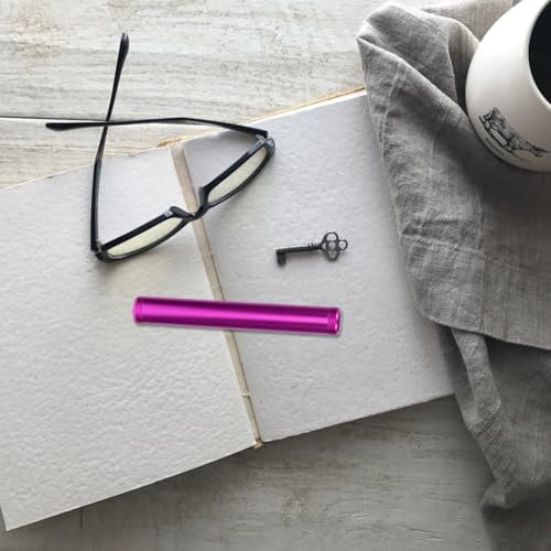 Estuche tubular de aluminio resistente al agua para almacenamiento miniatura 4
