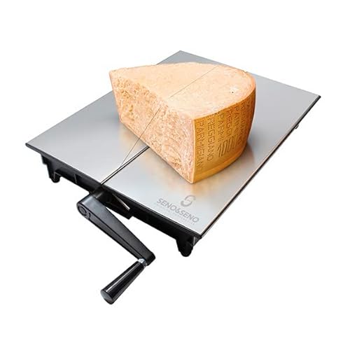 Seno & Seno | Rotolo Di Filo In Acciaio Armonico | Lunghezza Di M. 55 | Per Macchina Tagliaformaggio Manuale | Taglio Professionale Di Tutti I Tipi Di Formaggi - 2
