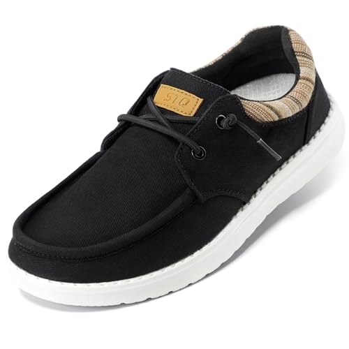 Mocassins femme STQ noir 39 en mousse à mémoire de forme
