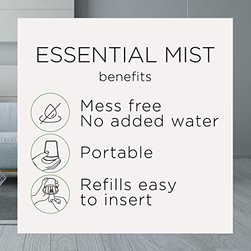 Air Wick Essential Mist Refill, 3 ct, Apple Cinnamon Medley, Essential Oils Diffuser, Air Freshener, Fall scent, Fall decor - Image 6