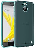 HTC Bolt Case, LK Ultra [Slim Thin] Scratch Resistant TPU Rubber Soft Skin Silicone Protective Case Cover for HTC Bolt (Mint)