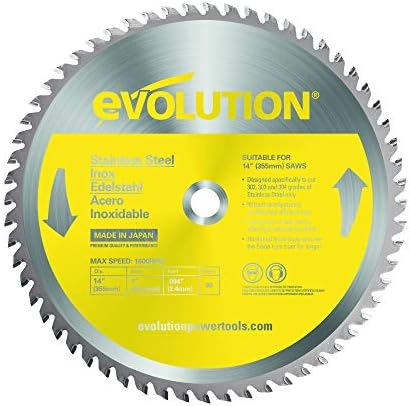 Evolution Power Tools Aluminium Carbide-Tipped Blade, 230 mm