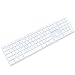 Price comparison product image ProElife Ultra Thin Silicone Keyboard Cover Skin for Apple Aluminum Wired Keyboard Numeric Keypad MB110B/B (A1243) Protector (Transparent)