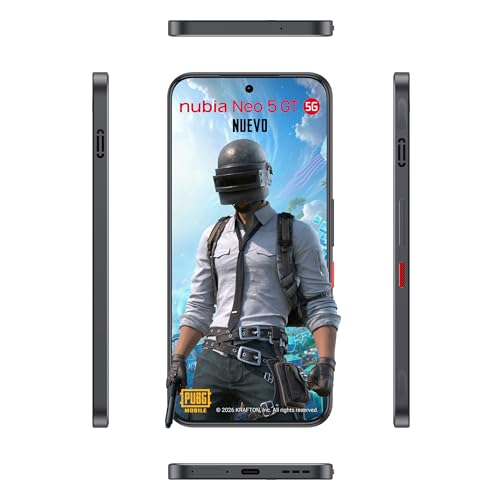 nubia Neo 5 GT 5G 256GB 8GB RAM Negro - Imagen 4