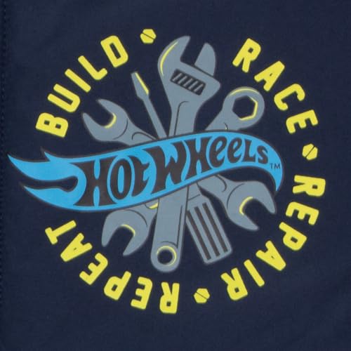 Isaac Morris Limited Mattel Hot Wheels Speed Club Boy's Varsity Bomber Jacket - Graphic Print Hot Wheels Jacket for Kids3