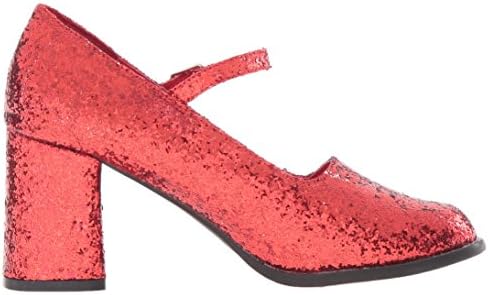 Ellie Shoes Women's 300-Eden-G Maryjane Pump, Red Glitter, 8 M US | Image 5