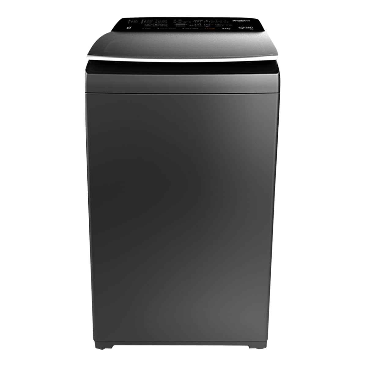 Whirlpool 8 KG 5 Star Fully Automatic Top Load Washing Machine | In-Built Heater | Soft Closing Lid | Hard Water Wash (360° BloomWash Pro, Graphite)